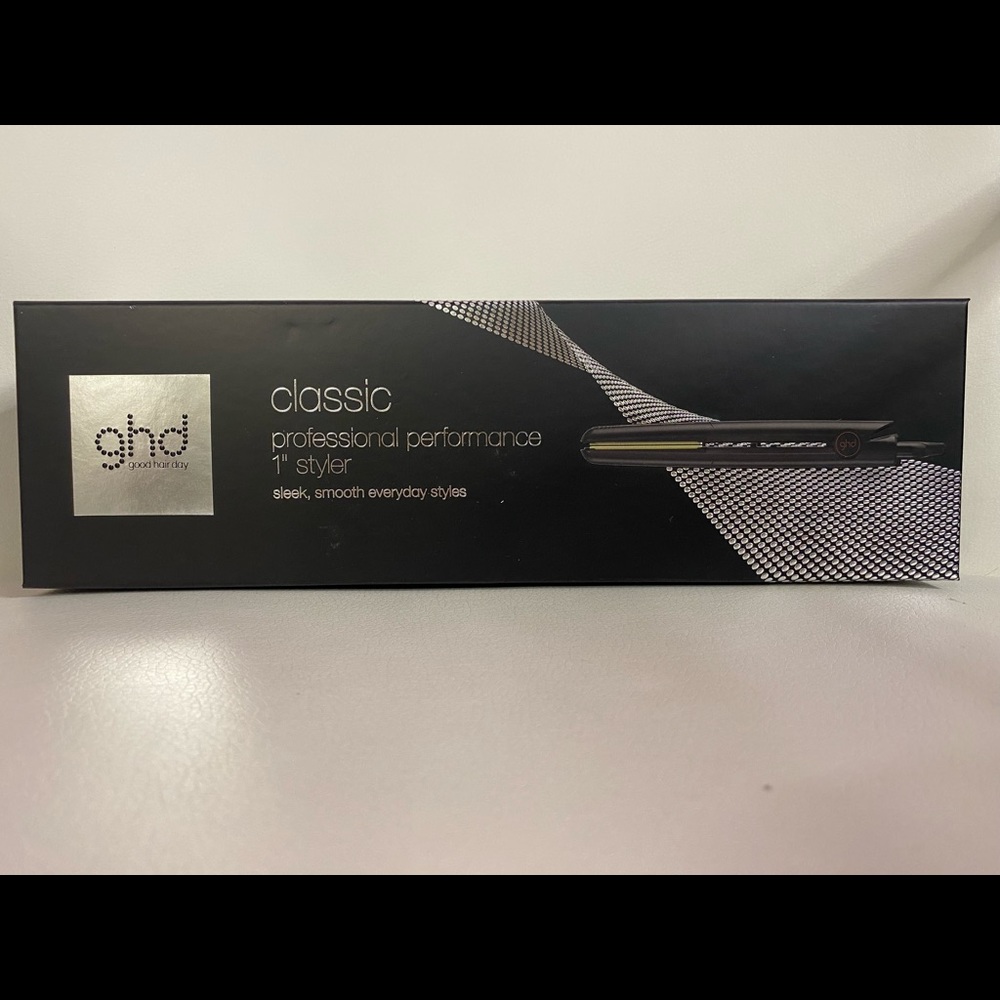 GHD original styler 1 inch flat iron - professional performance silver